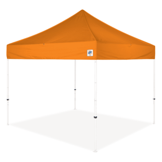 10′ X 10′ | Commercial Pop Up | Orange | Rental