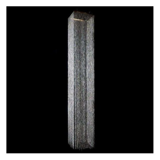14ft Square Iridescent Crystal Column – Stunning! | Rental