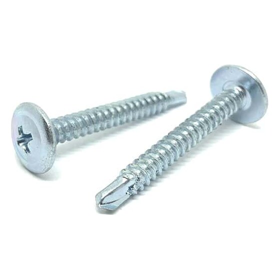#8-18×1/2″ Phillips Modified Truss Head Self Drilling Drywall Screws Zinc | Rental