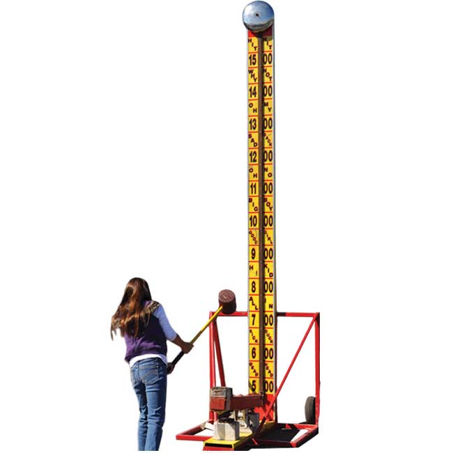 14ft Hi-Striker Extra Large Game | Rental