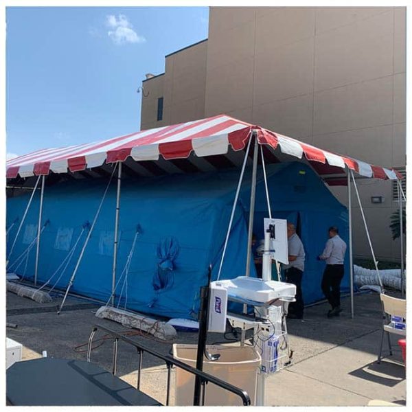 20×50 Tent Over Med Tent | Rental - alternate view