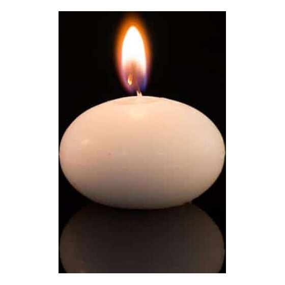 Brite Wick Unscented Floating Candles 1½” – Box of 144 – Ivory | Rental