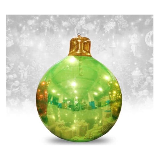 Green Giant Inflatable Christmas Ornament – Maxorb™ Holiday Event Decor – Commercial Installation Sizes | Rental