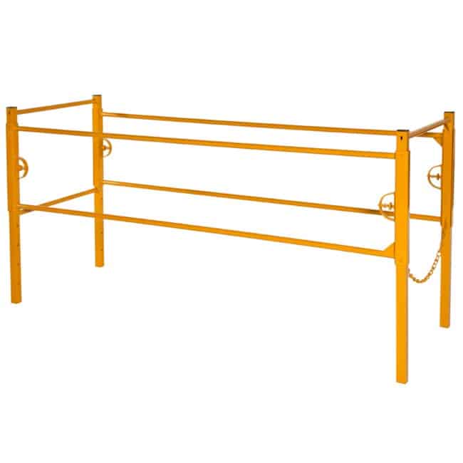 Bakers Style Scaffolding Guardrail | Rental
