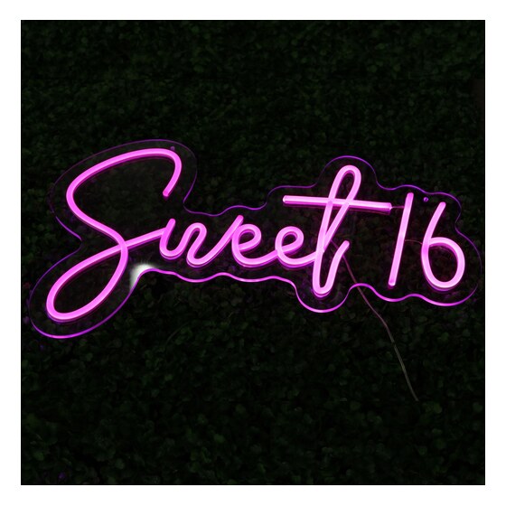 Sweet 16 Neon Sign | Rental
