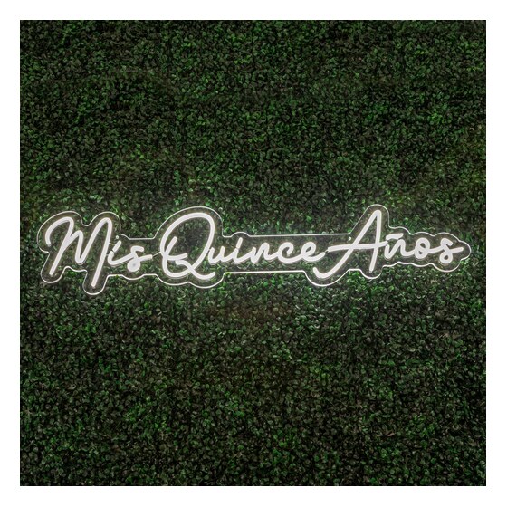 Mis Quince Anos Neon Sign | Rental