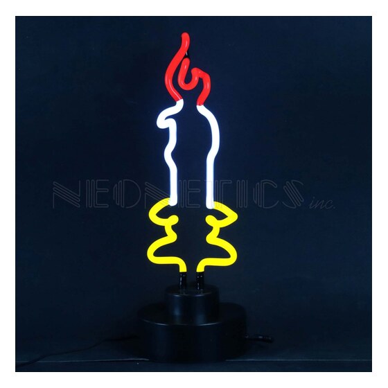 Neon Sign – Candle | Rental