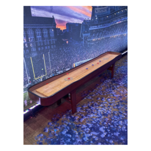 Shuffleboard Table 12' - Brown Finish