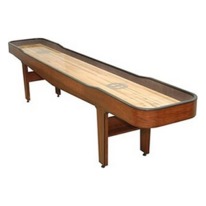 Shuffleboard Table 9' - Brown Finish