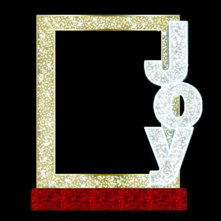 “joy” Picture Frame Photo Op | Rental