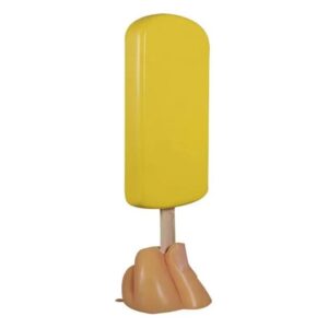 Yellow Ice Cream Popsicle Statue | Rental