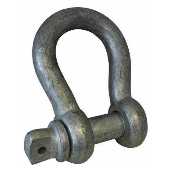 Commercial Grade Screw Pin Anchor Shackle – 1-1/8 In | Rental