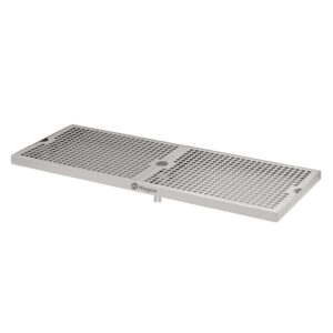 Kegco 24" x 9" Surface Mount Drip Tray with Drain - AZSESM-249D