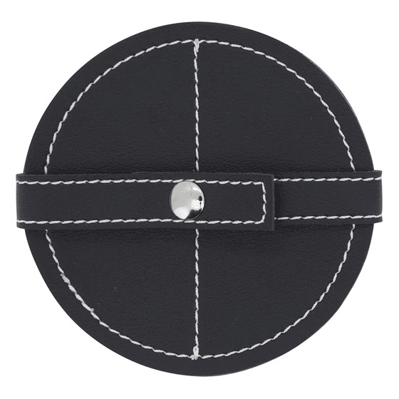 Co1502 Faux Leather Coaster | Rental